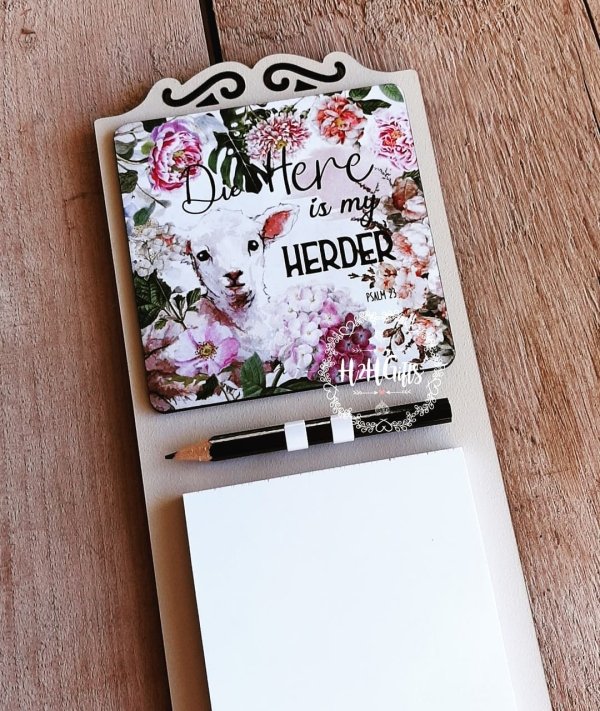 Fridge Notepad FMN60 Heart to Heart Gifts