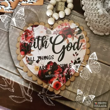 Wooden Heart - WH39