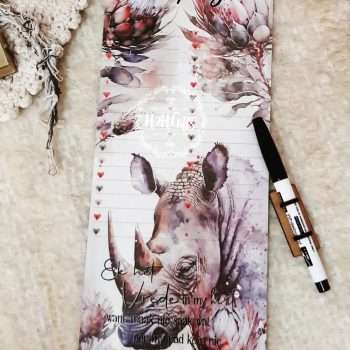 Magnetic Shopping List - MSL23