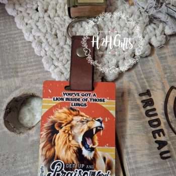 Leather Strap Keyring -LSKR05